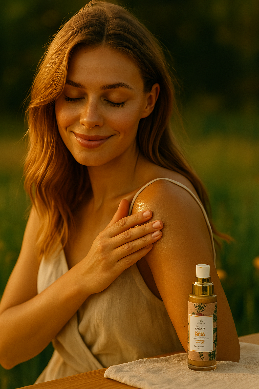 Golden Shimmer Gel With Carrot Extract - 100 ml